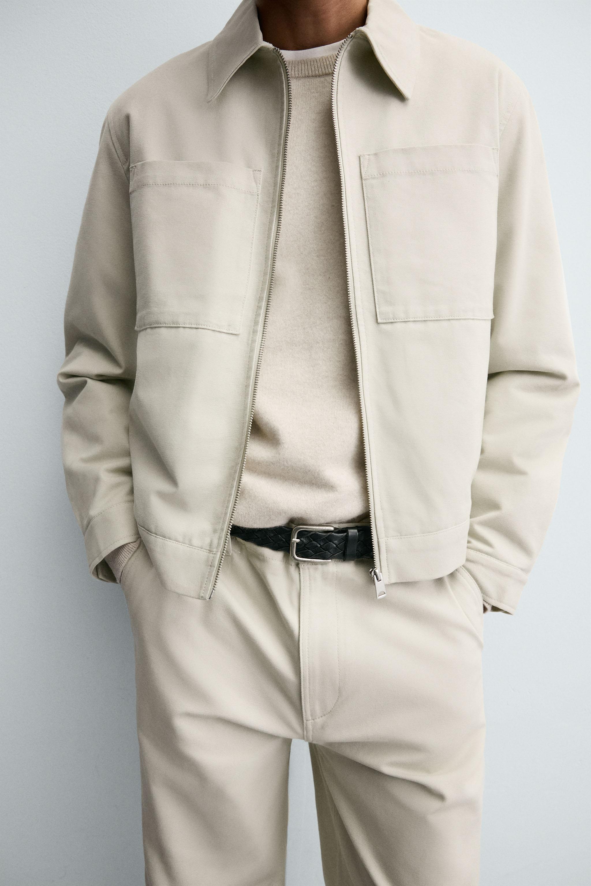 QUILTED POCKET OVERSHIRT